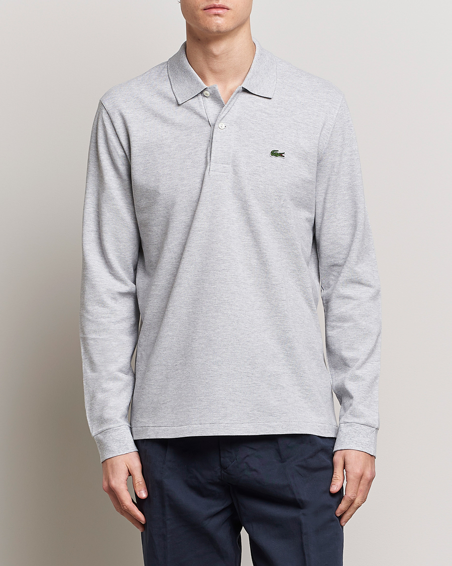 Herren | Pullover | Lacoste | Long Sleeve Polo Silver Shine