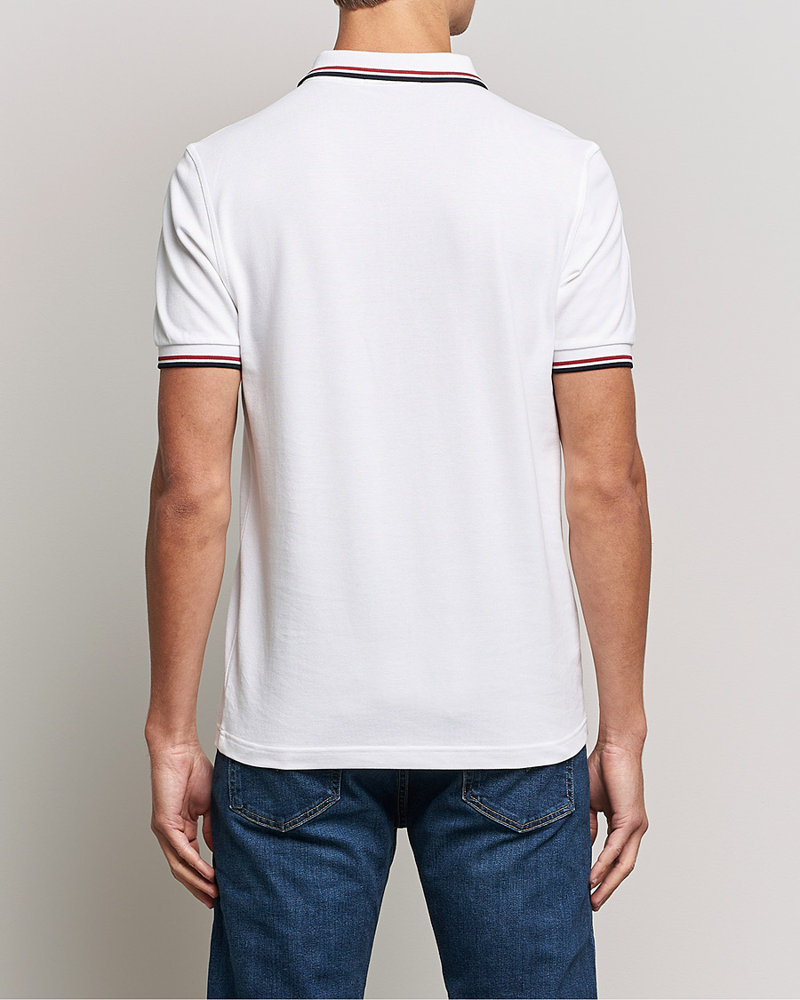 Herren | Poloshirts | Fred Perry | Twin Tipped Polo Shirt White