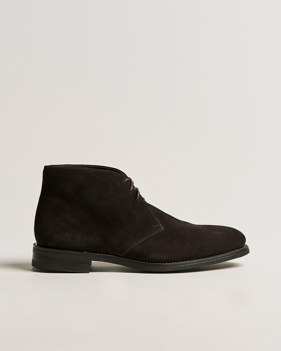 Herren | Boots | Loake 1880 | Pimlico Chukka Boot Dark Brown Suede