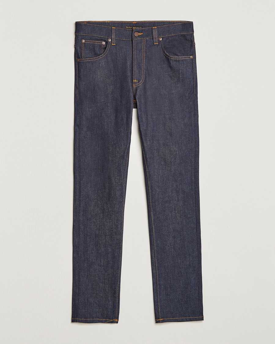 Herren |  | Nudie Jeans | Lean Dean Organic Slim Fit Stretch Jeans Dry 16 Dips