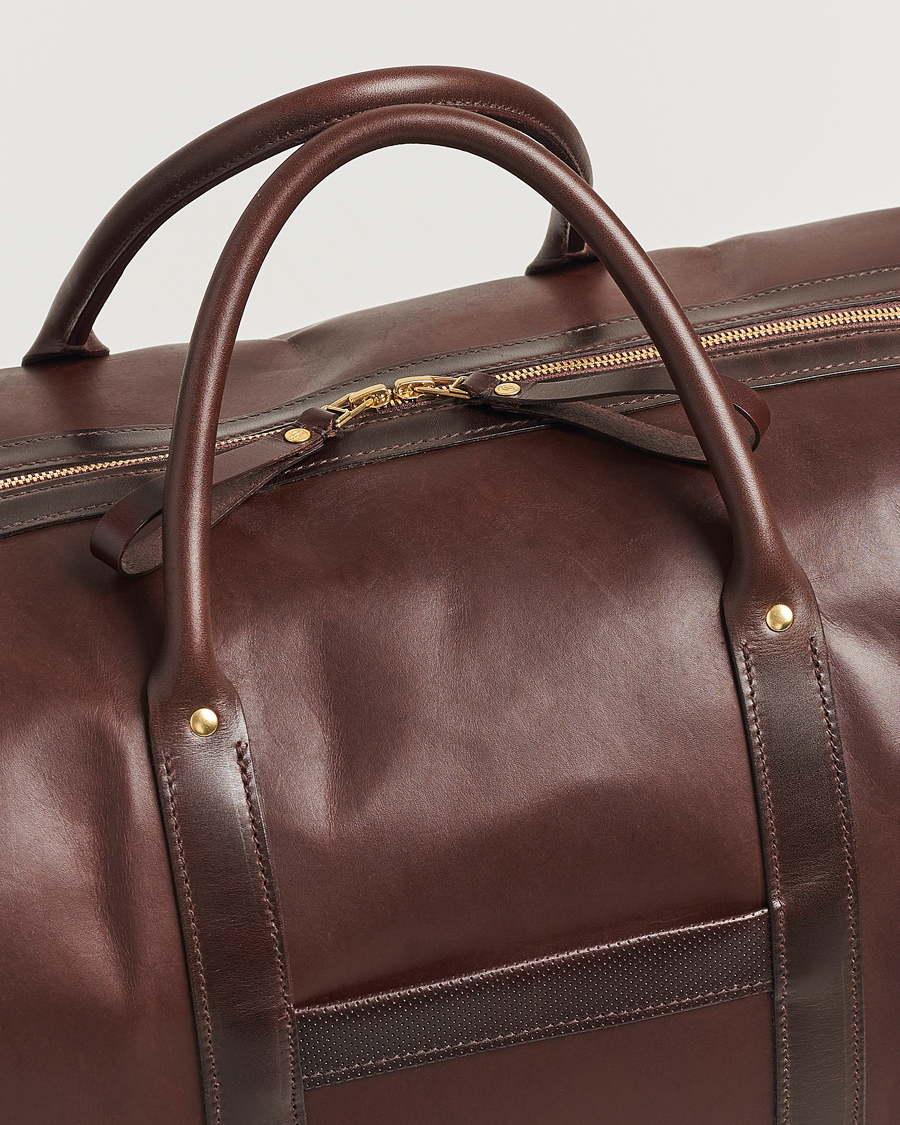 Herren | Taschen | Tärnsjö Garveri | TG1873 Weekender Large Dark Brown