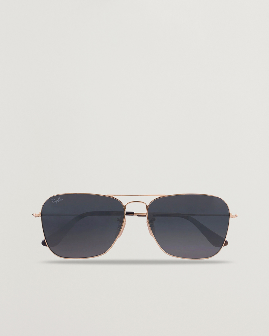 Herren | Sonnenbrillen | Ray-Ban | 0RB3136 Caravan Sunglasses Gold/Grey