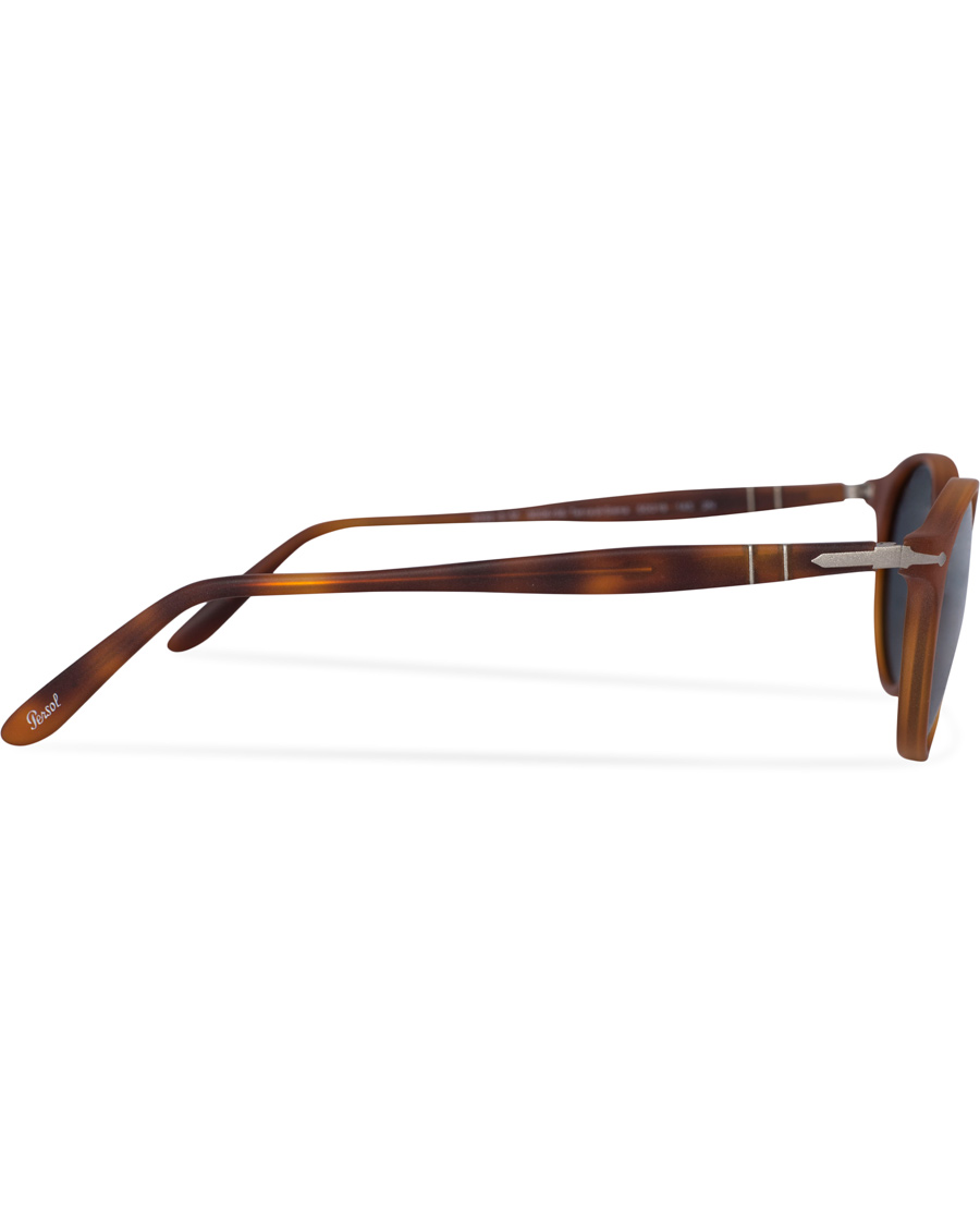 Herren | Persol 0PO3092SM Round Sunglasses Terra Di Siena/Blue Mirror | Persol | 0PO3092SM Round Sunglasses Terra Di Siena/Blue Mirror