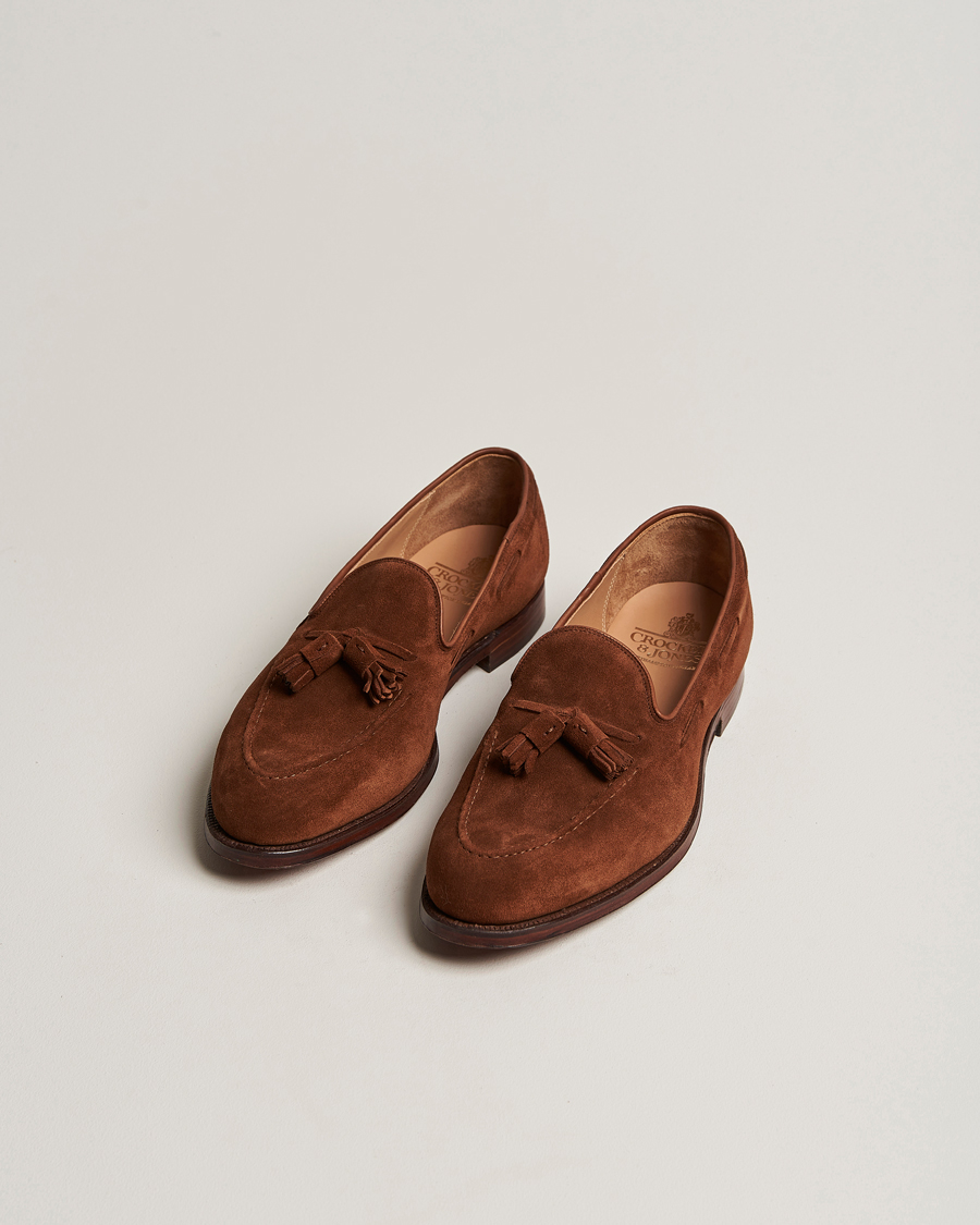 Herren | Festive | Crockett & Jones | Cavendish Tassel Loafer Polo Suede