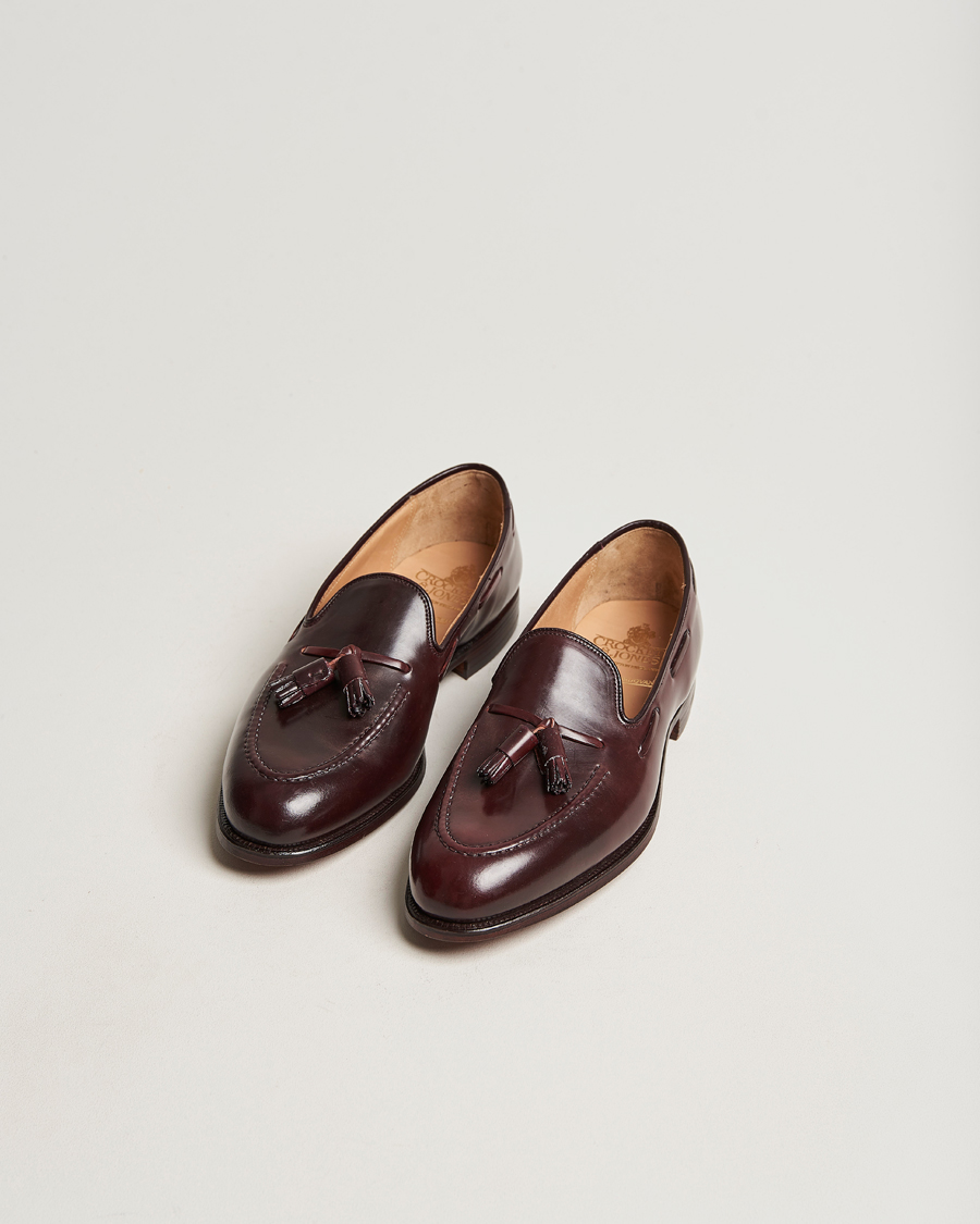 Herren | Crockett & Jones | Crockett & Jones | Cavendish Tassel Loafer Burgundy Cordovan