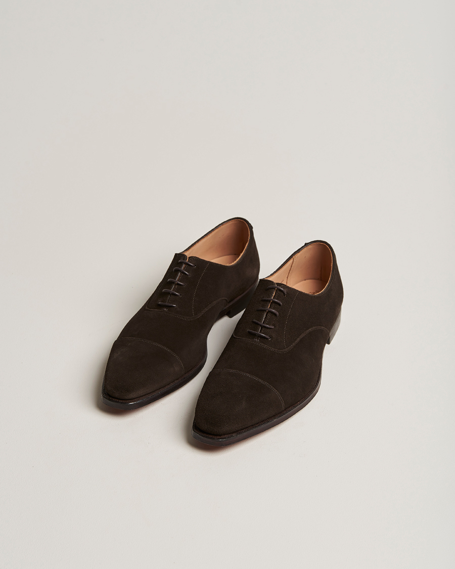 Herren | Business & Beyond | Crockett & Jones | Hallam Oxford Espresso Suede