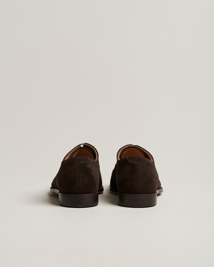 Herren | Crockett & Jones Hallam Oxford Espresso Suede | Crockett & Jones | Hallam Oxford Espresso Suede