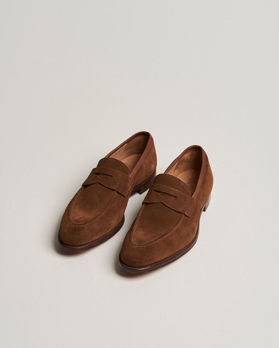 Herren |  | Crockett & Jones | Sydney Loafer Snuff Suede