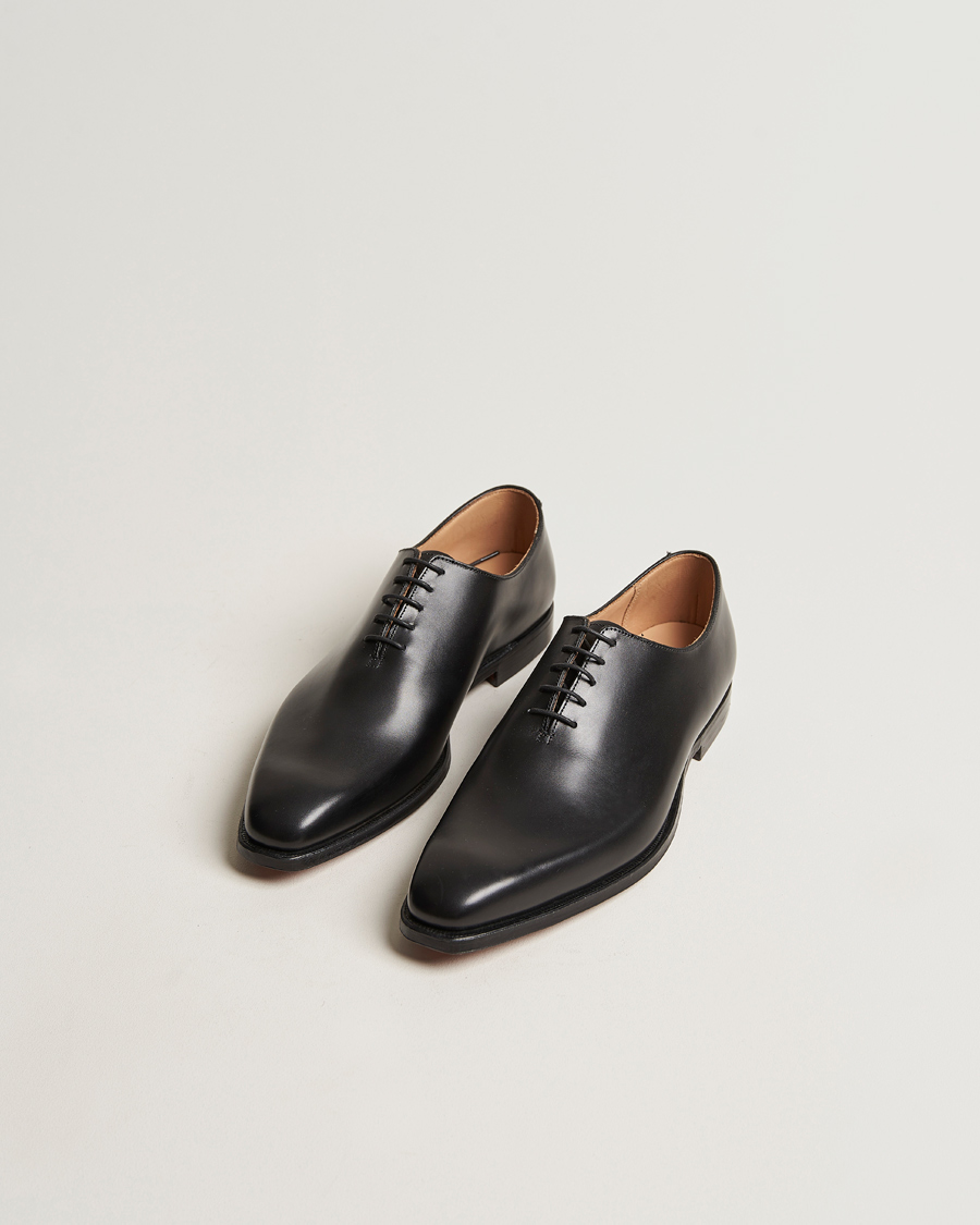 Herren | Crockett & Jones | Crockett & Jones | Alex Wholecut Oxford Black Calf