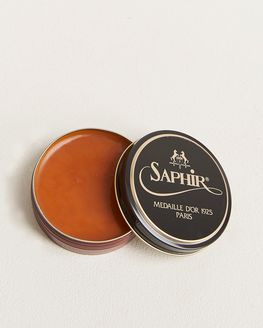 Herren | Schuhpflege | Saphir Medaille d'Or | Pate De Lux 50 ml Light Brown