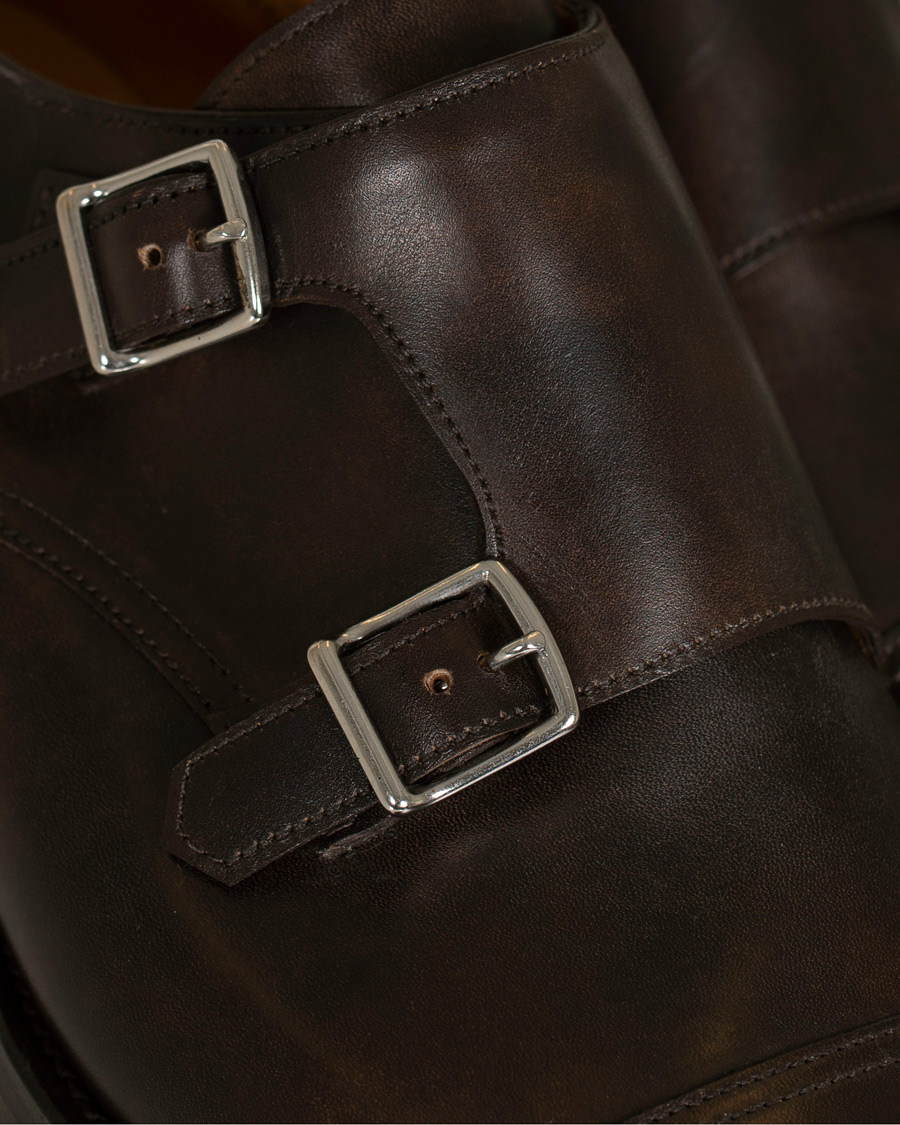 Herren | John Lobb William Double Monkstrap Dark Brown Misty Calf | John Lobb | William Double Monkstrap Dark Brown Misty Calf