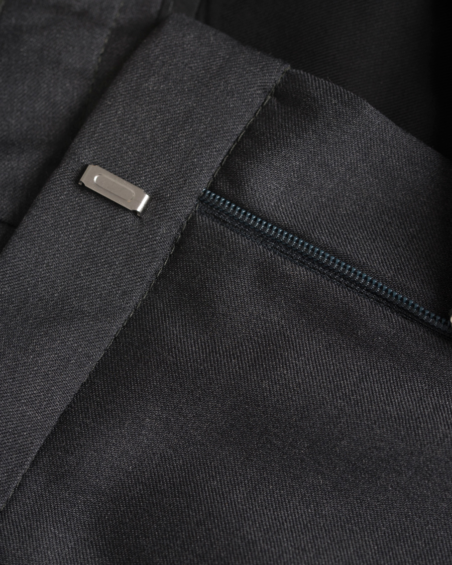 Herren | Hosen | BOSS BLACK | BOSS Wave Slim Fit Wool Trousers Charcoal