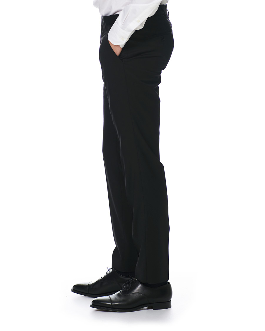 Herren | Hosen | BOSS BLACK | BOSS Gibson Regular Fit Wool Trousers Black