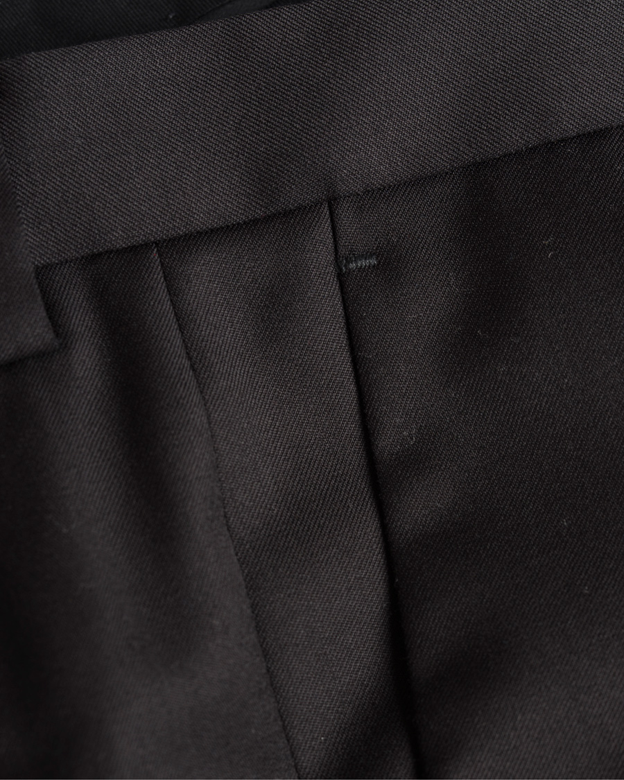 Herren | Hosen | BOSS BLACK | BOSS Gibson Regular Fit Wool Trousers Black