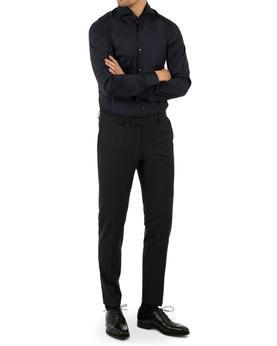 Herren | Hemden | BOSS BLACK | BOSS Jason Slim Fit Stretch Shirt Navy