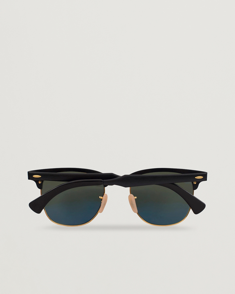Herren | Sonnenbrillen | Ray-Ban | 0RB3507 Clubmaster Sunglasses Black Arista/Polar Green