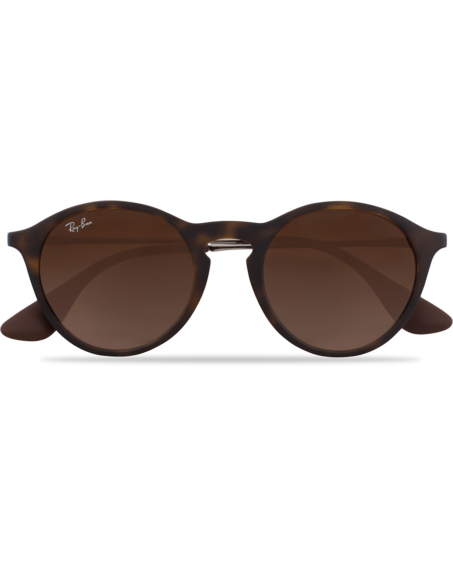 Herren | Ray-Ban 0RB4243 Round Sunglasses Rubber Havana | Ray-Ban | 0RB4243 Round Sunglasses Rubber Havana