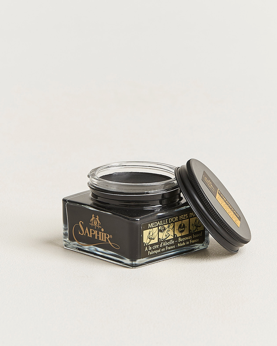 Herren | Schuhpflege | Saphir Medaille d'Or | Cordovan Creme 75 ml Black