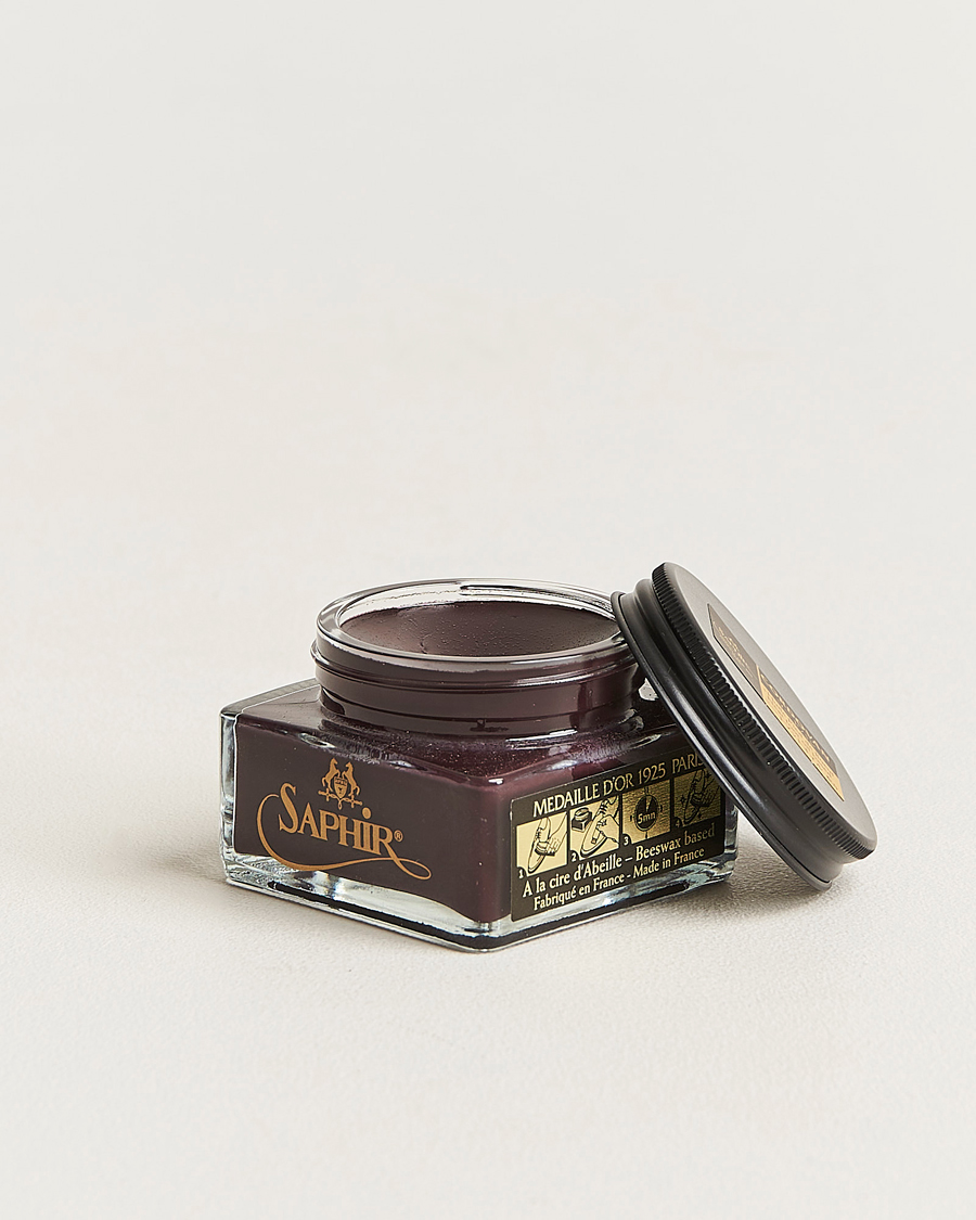Herren | Schuhpflege | Saphir Medaille d'Or | Cordovan Creme 75 ml Burgundy