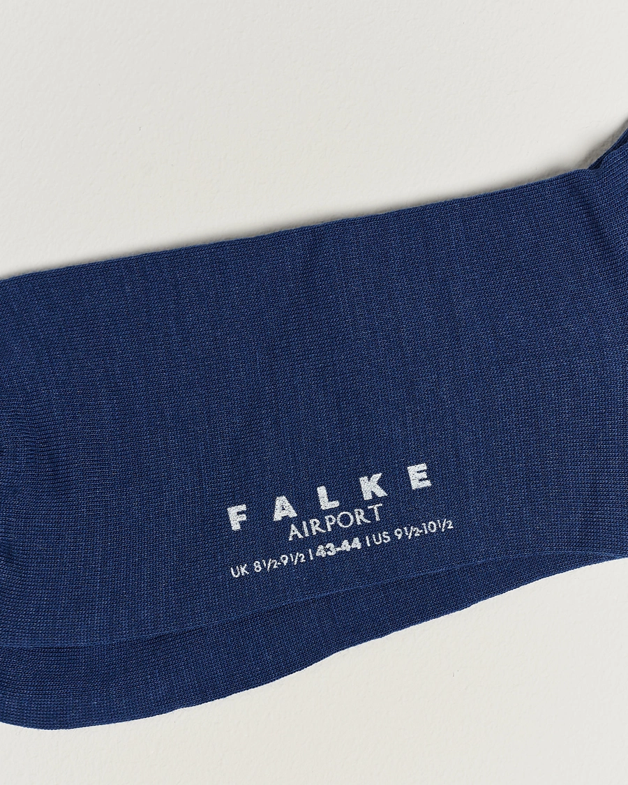 Herren | Normale Socken | Falke | Airport Socks Indigo Blue