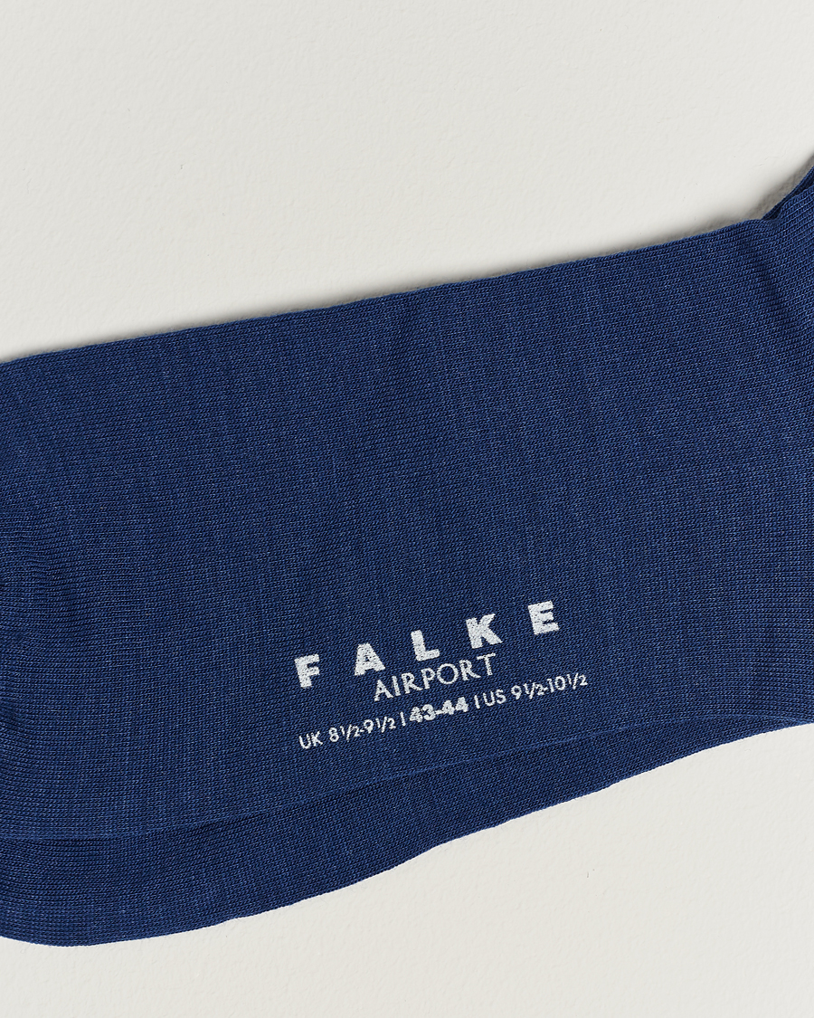 Herren | Unterwäsche | Falke | Airport Socks Indigo Blue