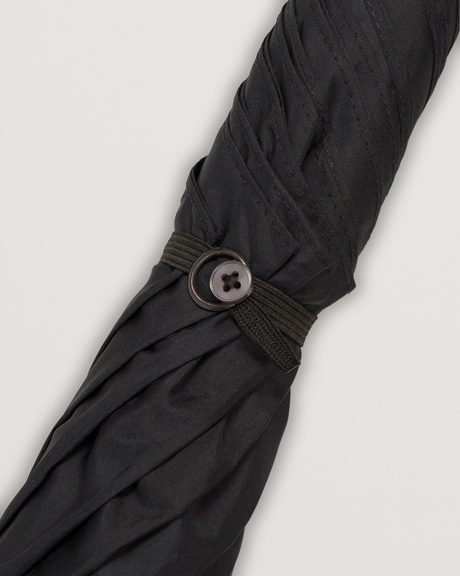 Herren | Regenschirme | Fox Umbrellas | Polished Hardwood Umbrella Black