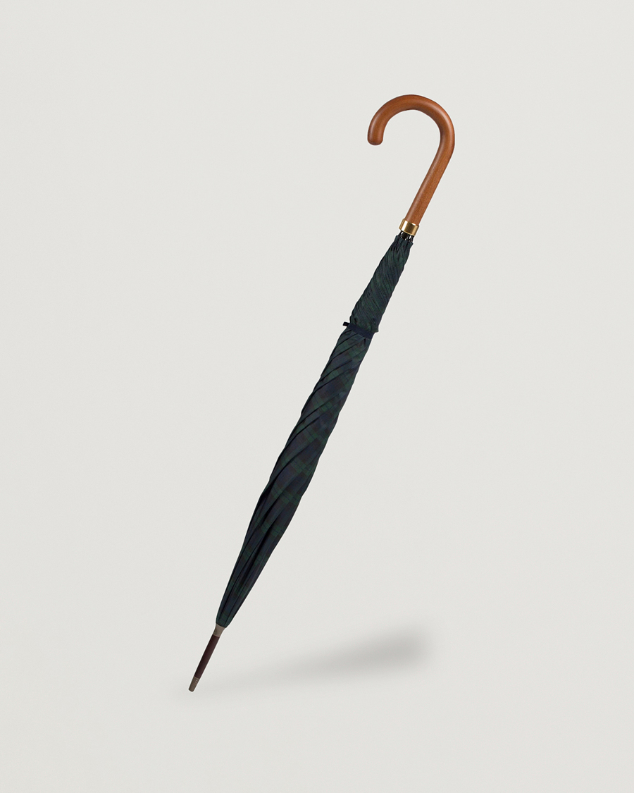 Herren | Regenschirme | Fox Umbrellas | Hardwood Umbrella Blackwatch Tartan