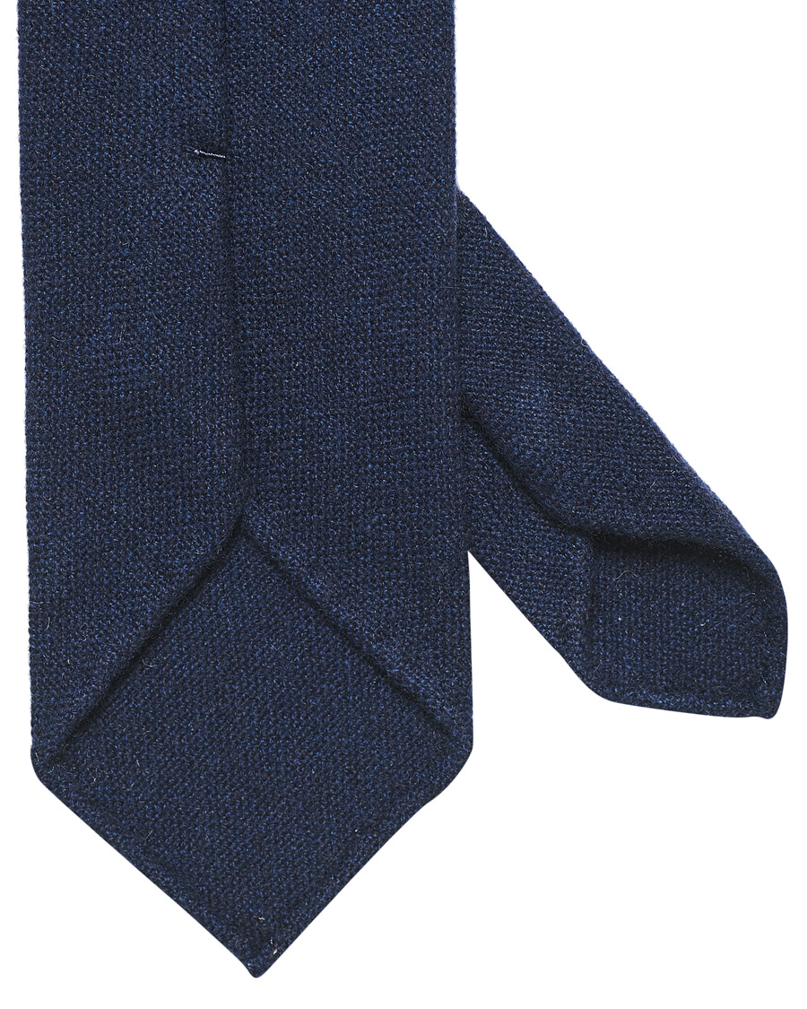 Herren | Krawatten | Drake's | Cashmere 8 cm Tie Navy