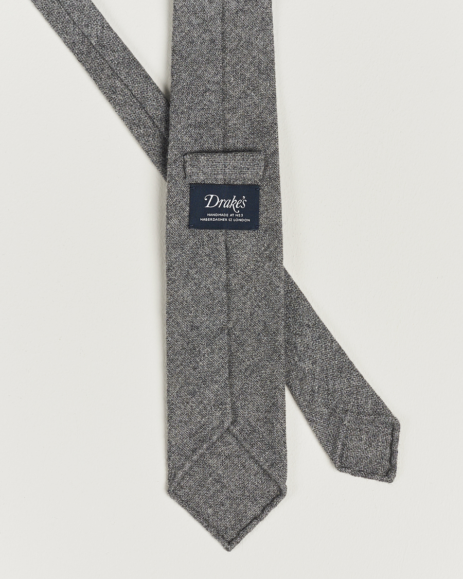 Herren | Krawatten | Drake's | Cashmere 8 cm Tie Light Grey
