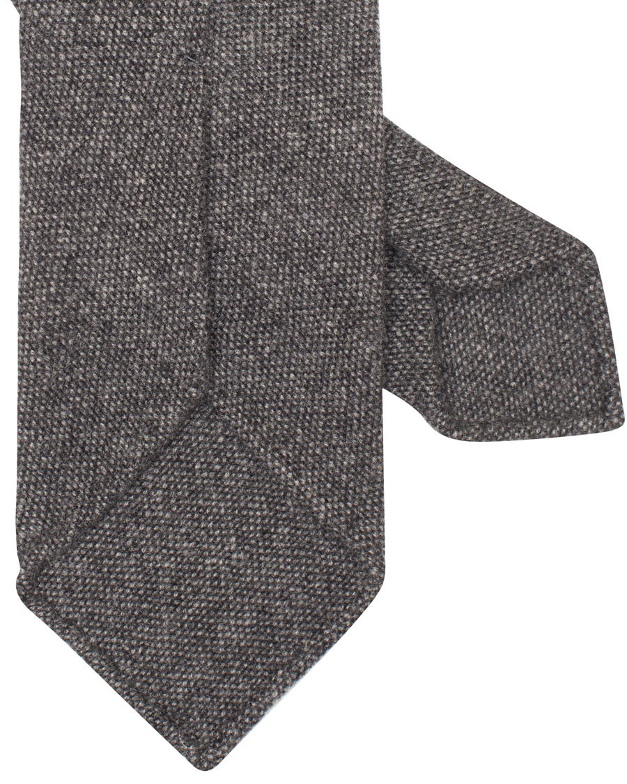 Herren | Drake's Cashmere 8 cm Tie Grey | Drake's | Cashmere 8 cm Tie Grey