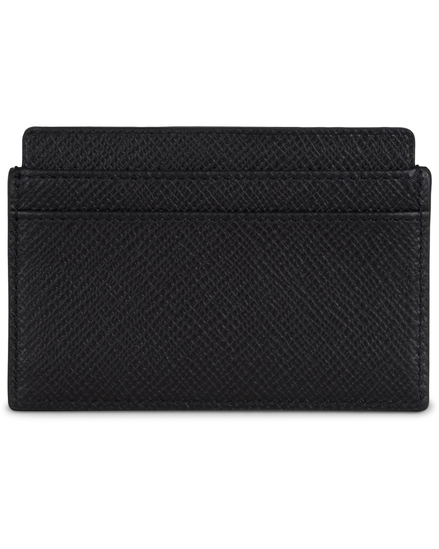 Herren | Smythson Panama Flat Card Holder Black Leather | Smythson | Panama Flat Card Holder Black Leather
