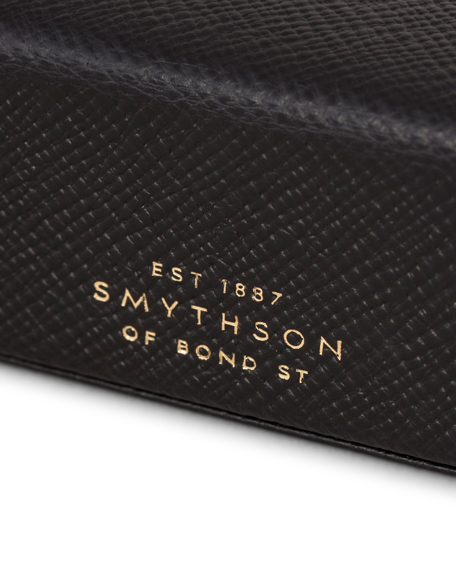 Herren | Smythson Panama Mini Cufflink Box Black Printed Calf | Smythson | Panama Mini Cufflink Box Black Printed Calf