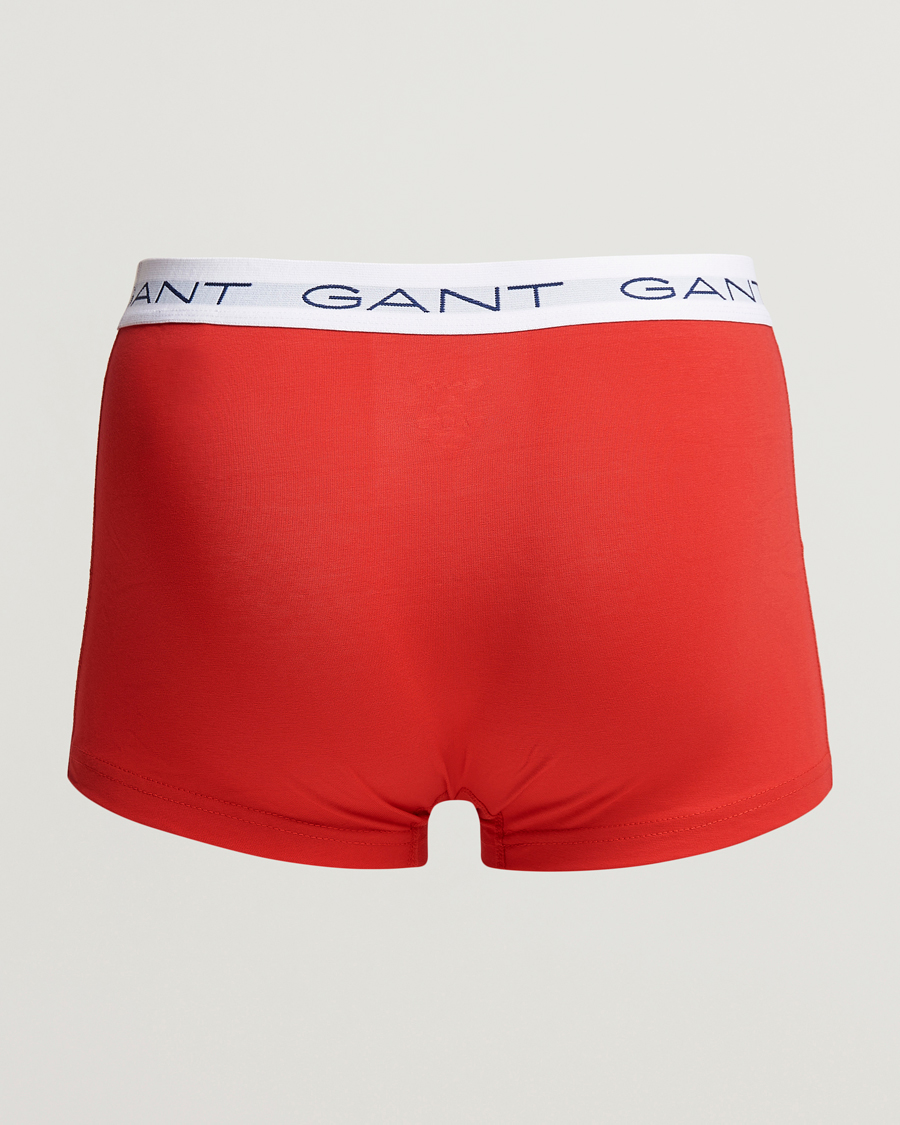 Herren | Unterwäsche | GANT | 3-Pack Trunk Boxer Red/Navy/White