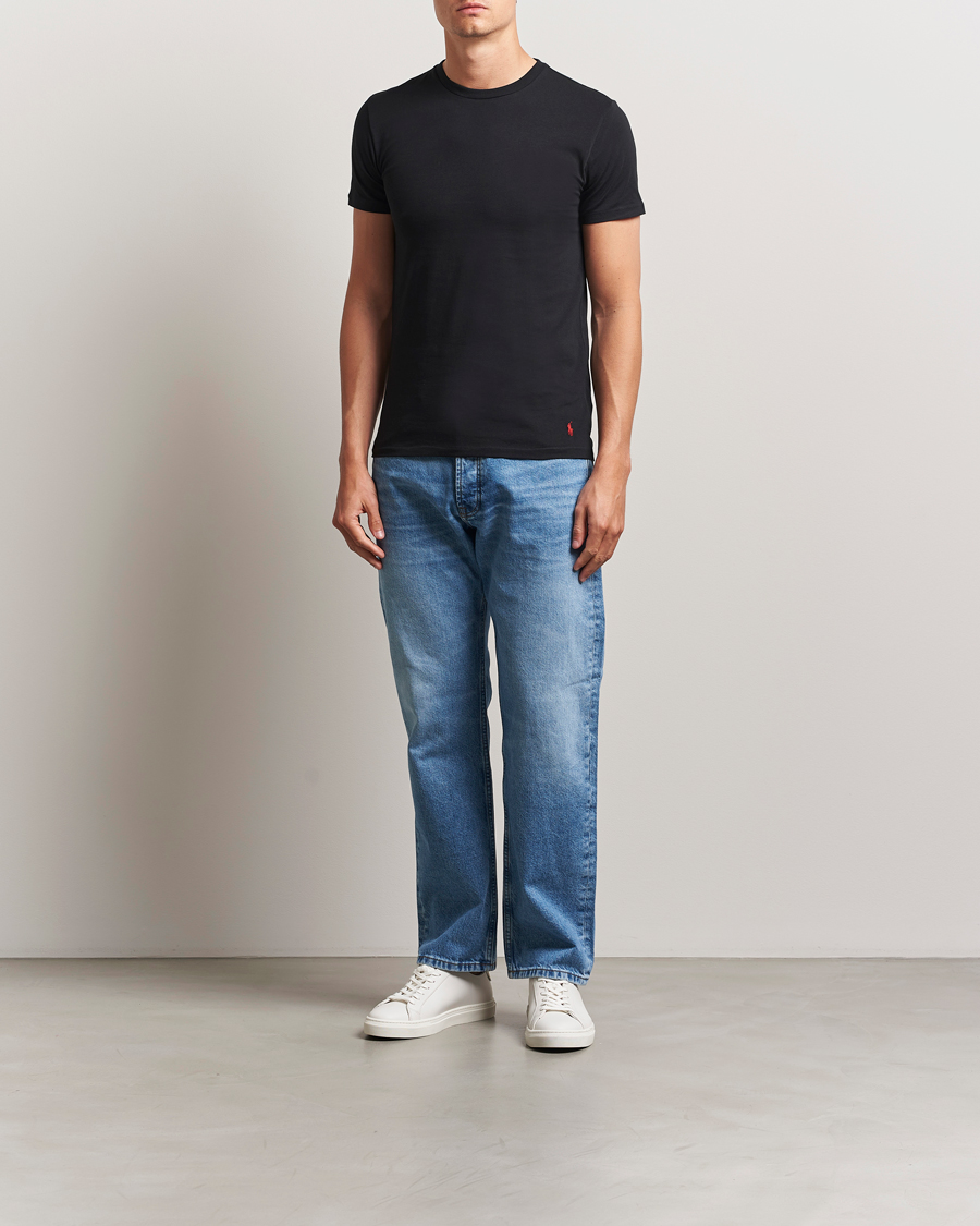 Herren | T-Shirts | Polo Ralph Lauren | 2-Pack Cotton Stretch T-Shirt Black