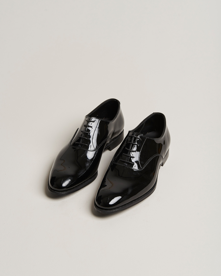 Herren | Black Tie | Crockett & Jones | Overton Oxfords Black Patent