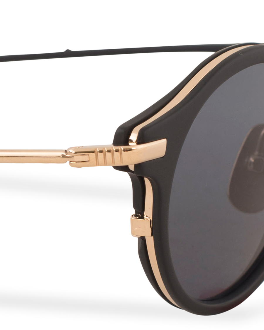Herren | Thom Browne TB-807 Sunglasses Matte Black/Dark Grey | Thom Browne | TB-807 Sunglasses Matte Black/Dark Grey