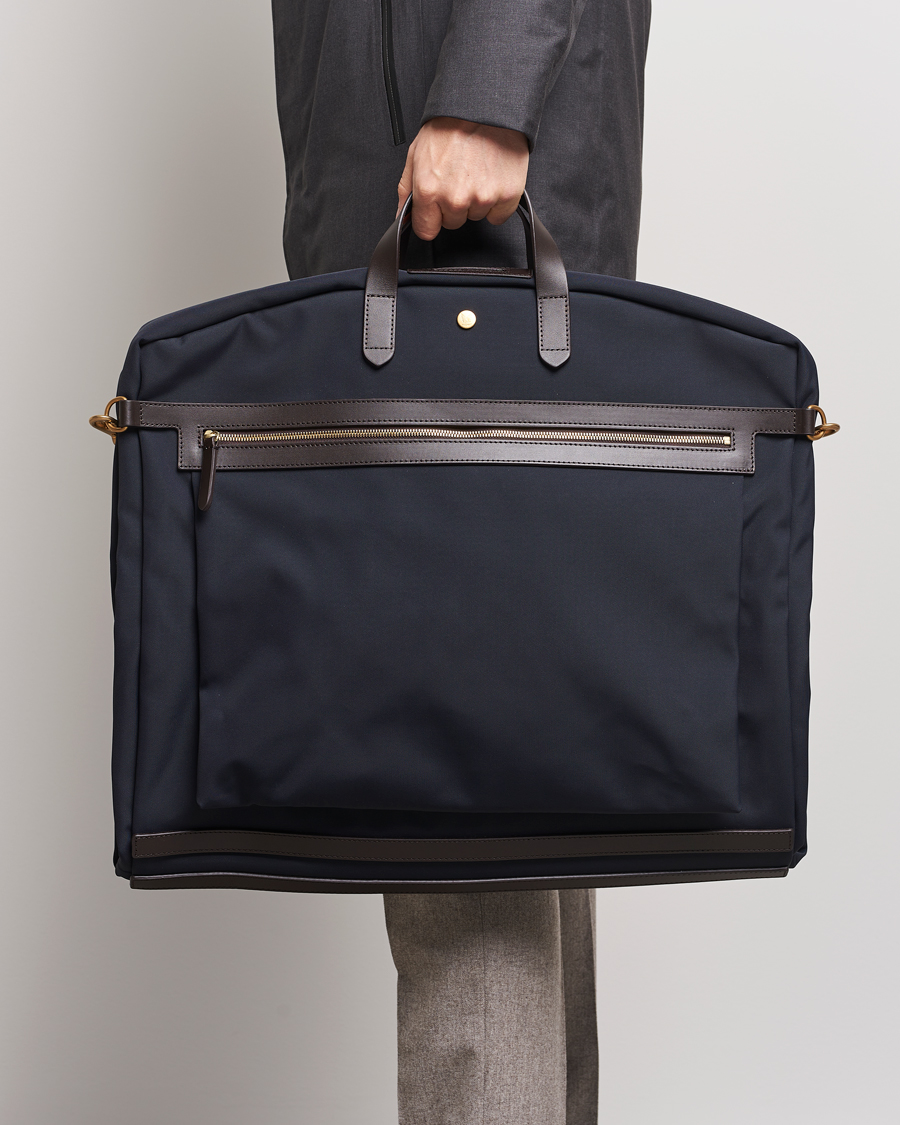 Herren | Business & Beyond | Mismo | M/S Suit Carrier Navy/Dark Brown