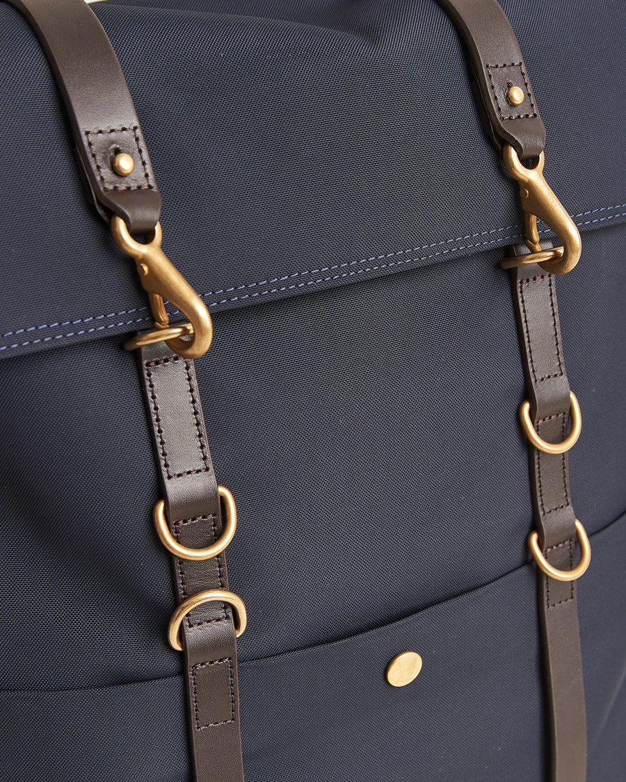 Herren | Taschen | Mismo | M/S Nylon Backpack  Navy/Dark Brown