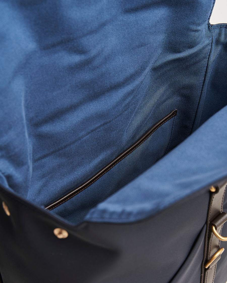 Herren | Taschen | Mismo | MismoM/S Nylon BackpackNavy/Dark Brown