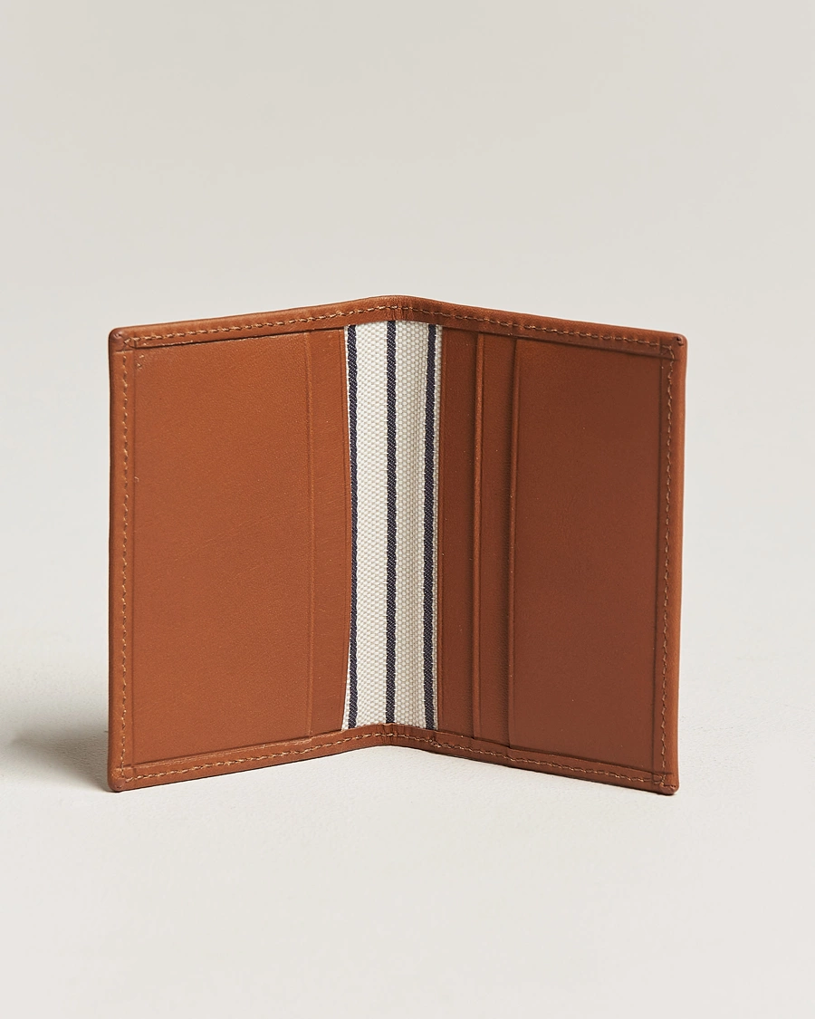 Herren | Normale Geldbörsen | Mismo | Cards Leather Cardholder Tabac