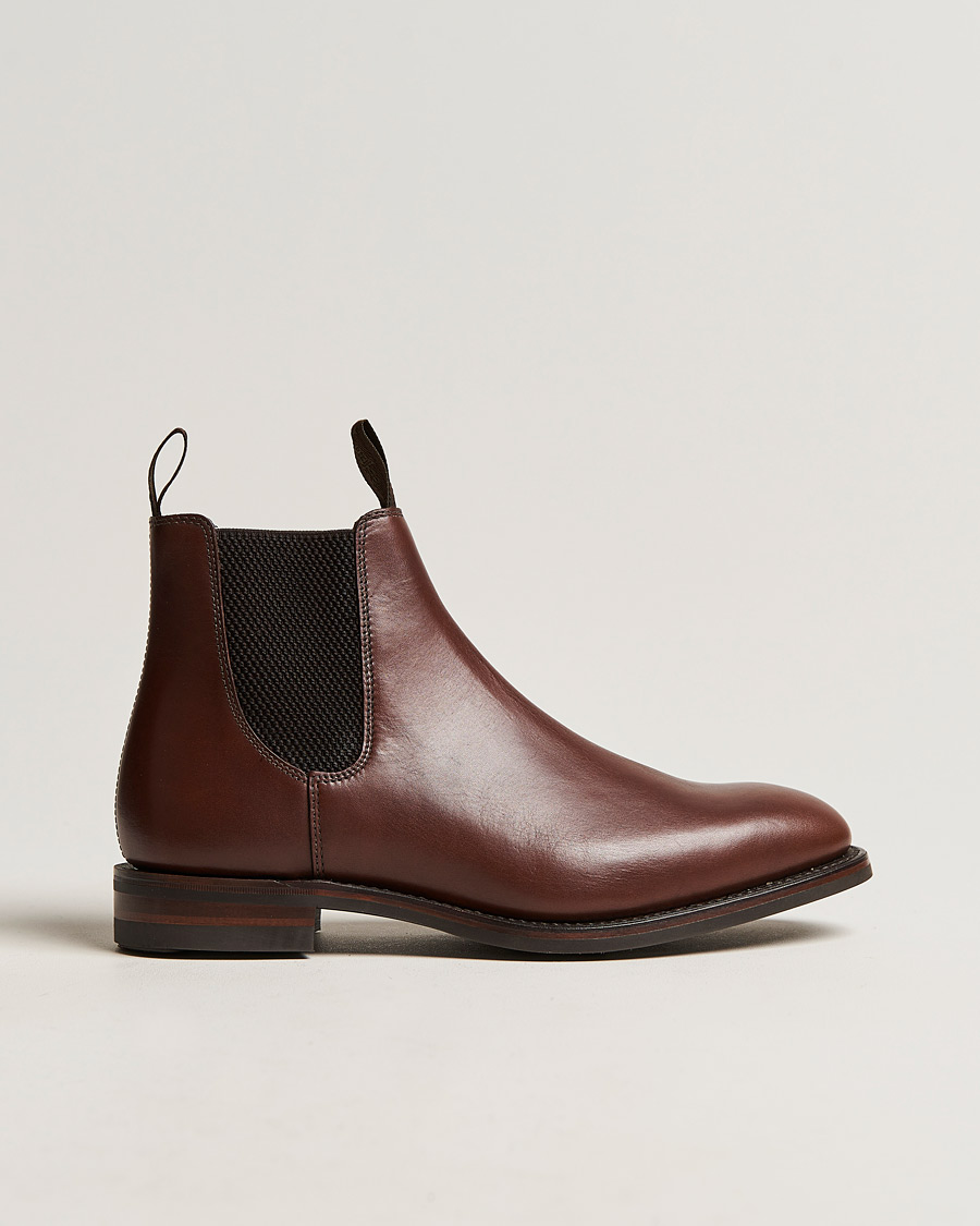 Herren | Business & Beyond | Loake 1880 | Chatsworth Chelsea Boot Brown Waxy Leather