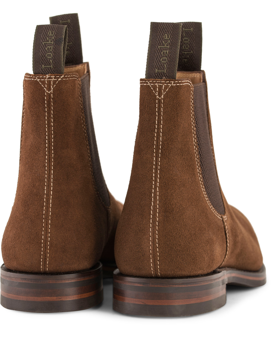 Herren | Loake 1880 Chatsworth Chelsea Boot Brown Suede | Loake 1880 | Chatsworth Chelsea Boot Brown Suede