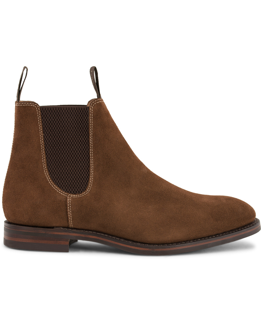 Herren | Loake 1880 Chatsworth Chelsea Boot Brown Suede | Loake 1880 | Chatsworth Chelsea Boot Brown Suede