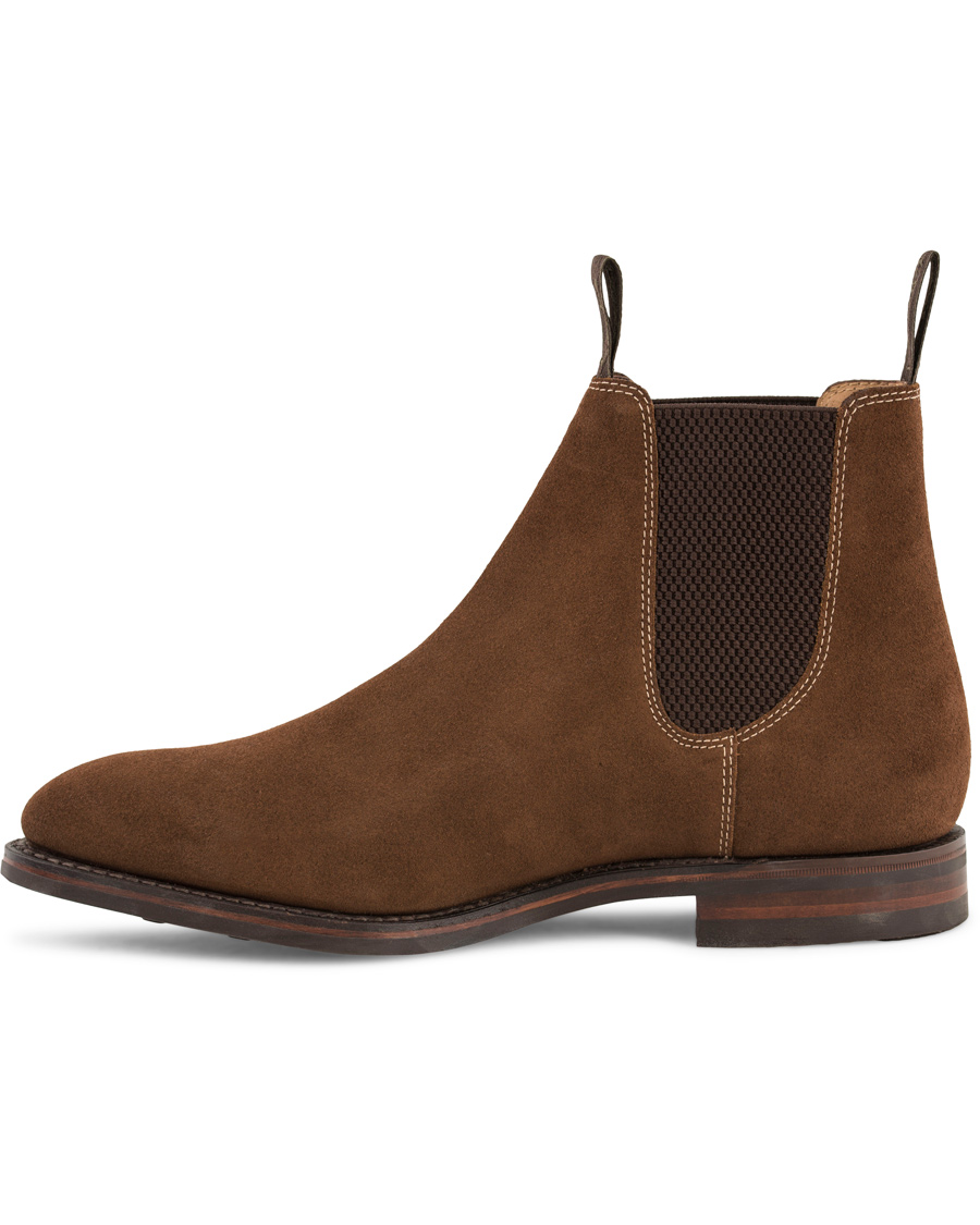 Herren | Loake 1880 Chatsworth Chelsea Boot Brown Suede | Loake 1880 | Chatsworth Chelsea Boot Brown Suede