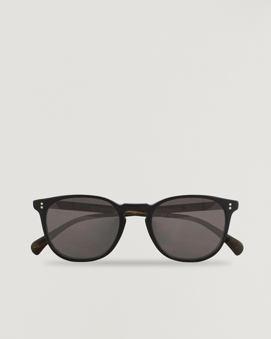 Herren | Oliver Peoples Finley ESQ Sunglasses Matte Black/Moss Tortoise | Oliver Peoples | Finley ESQ Sunglasses Matte Black/Moss Tortoise