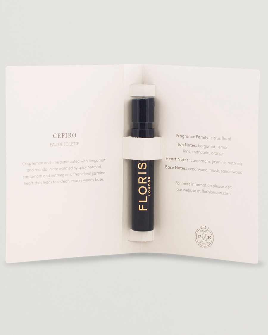Herren | | | Floris London Cefiro Eau de Toilette 2ml Sample