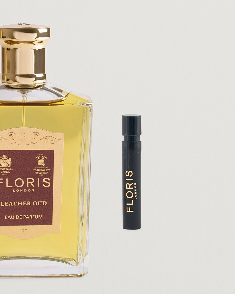Herren | Alte Produktbilder |  | Floris London Leather Oud Eau de Parfum 1,2ml Sample