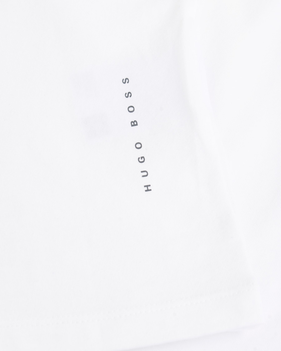 Herren | T-Shirts | BOSS BLACK | BOSS 2-Pack V-Neck Slim Fit Tee White