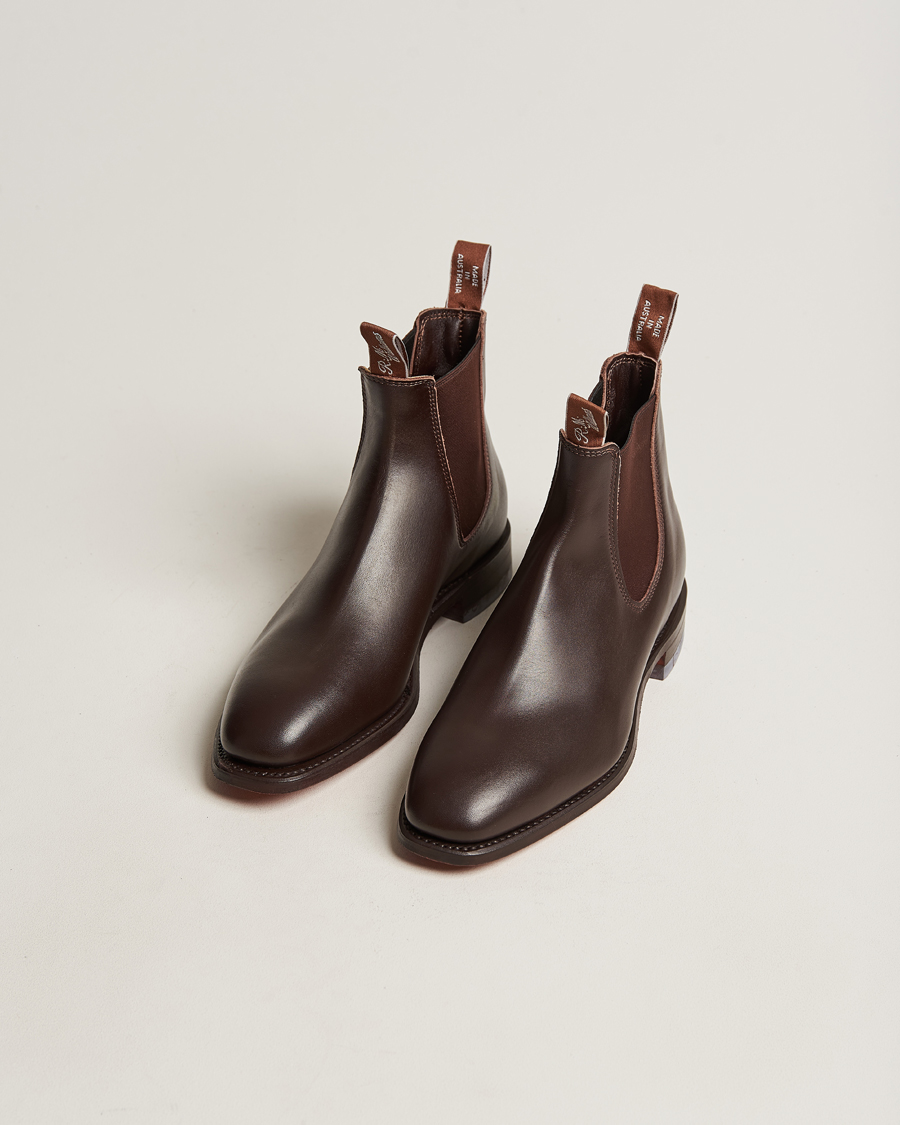 Herren | Handgefertigte Schuhe | R.M.Williams | Craftsman G Boot Yearling  Chestnut