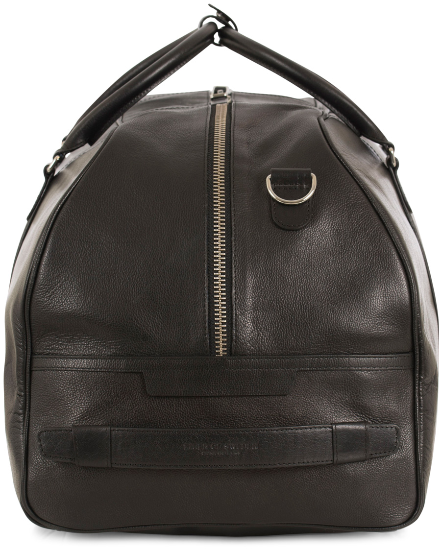 Herren | Tiger of Sweden Pinchon Leather Weekend Bag Black | Tiger of Sweden | Pinchon Leather Weekend Bag Black